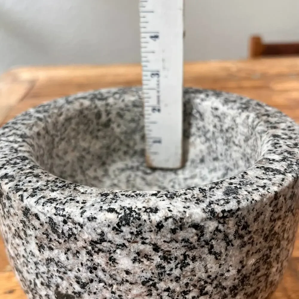 Granite Mortar and Pestle Set 5.5
